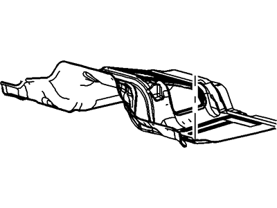 Ford 9L3Z-1511172-A Insulator - Tunnel