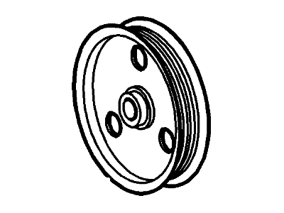 Ford 2L3Z-3A733-AA Pulley - Power Steering