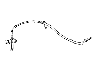 Lincoln Throttle Cable - 1W4Z-9A758-AA