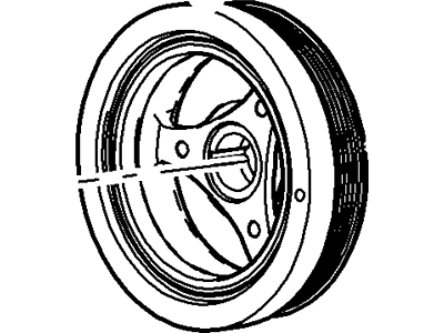 Ford 7L3Z-6312-A Crankshaft Pulley