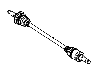 Ford 8G1Z-4K138-A Shaft Assembly