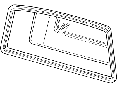 2002 Ford Ranger Weather Strip - E9TZ-1042084-A
