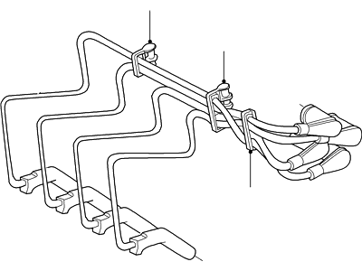 Ford Spark Plug Wire - YU2Z-12286-BA