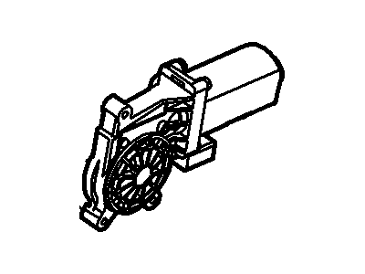 Lincoln LS Power Window Motor - XW4Z-5423395-BA