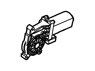 Ford XW4Z-5423395-BA Motor Assembly - Window Operating