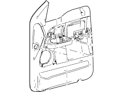 Ford 6L3Z-1523942-DAB Panel Assembly - Door Trim