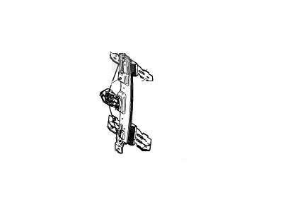 Ford Explorer Sport Trac Window Regulator - 7A2Z-7827008-A