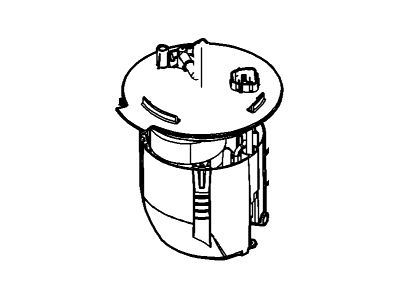 Mercury Fuel Pump - 8E5Z-9H307-T