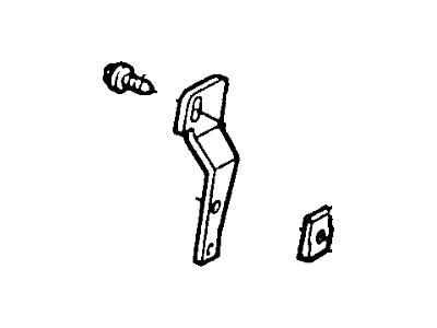 FO9Z19733A Ford Bracket Illustration 1 of 1