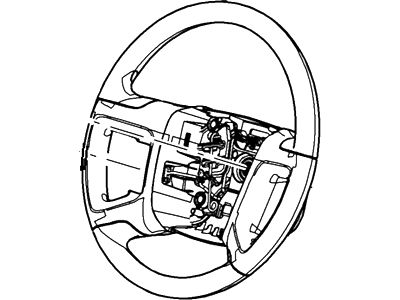 2008 Ford Escape Steering Wheel - 8L8Z-3600-CQ