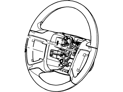 Ford 8L8Z-3600-CR Steering Wheel Assembly