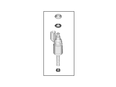 2018 Ford Fiesta Fuel Injector - DM5Z-9F593-A