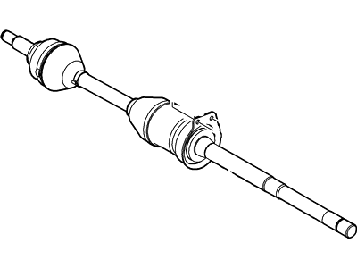 2008 Mercury Sable Axle Shaft - 8G1Z-3B436-A