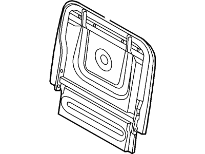 Ford 1L2Z78613A38BA Frame & Spring Rear