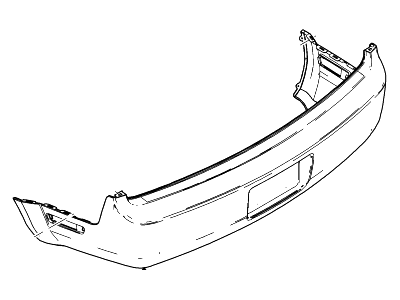 Ford Mustang Bumper - 5R3Z-17K835-AAACP