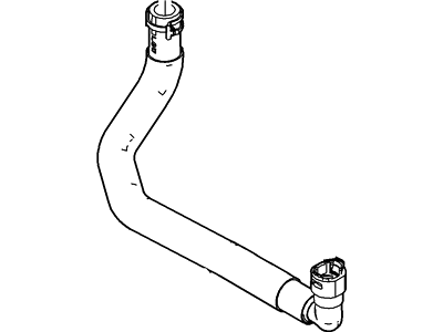 2007 Ford Edge Oil Cooler Hose - 7T4Z-8N021-A