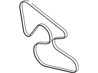 2004 Mercury Monterey V-Belt - XF2Z-8620-CB