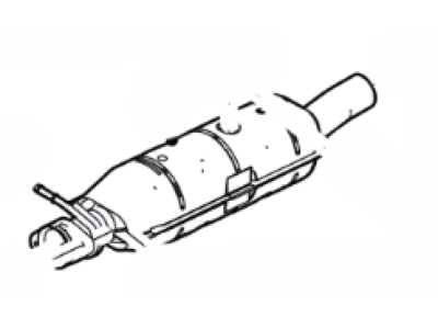 Ford 8C3Z-5E212-D Catalytic Converter Assembly