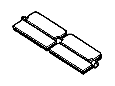 Ford 6H6Z-18B545-AA Door Assembly - Air Recirculating