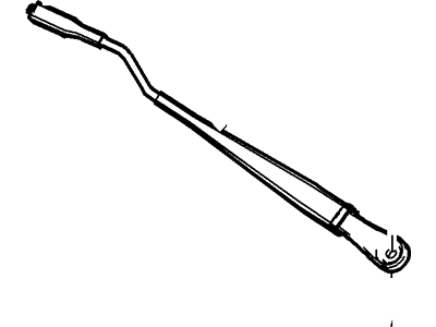 Ford 8A8Z-17527-A Wiper Arm Assembly