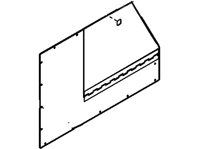 Ford DG1Z-5411L600-AA Compartment Assembly - Rear Stowage