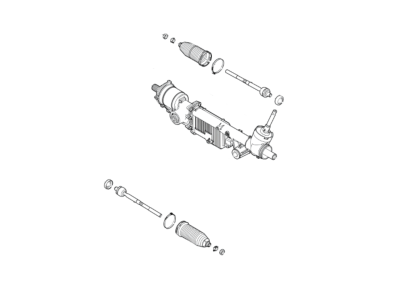 Ford Expedition Steering Gear Box - HL1Z-3504-ARM