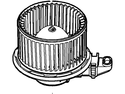 Ford 7L1Z-19805-D Fan And Motor Assembly