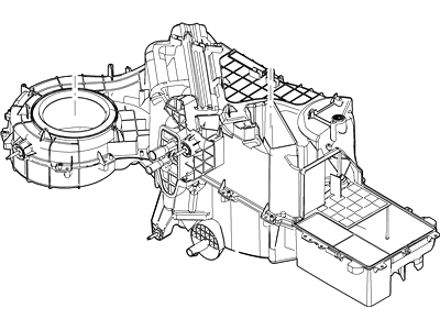 2007 Ford Expedition Evaporator - 7L1Z-19B555-CB