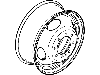 Ford 8C2Z-1015-F Wheel Assembly