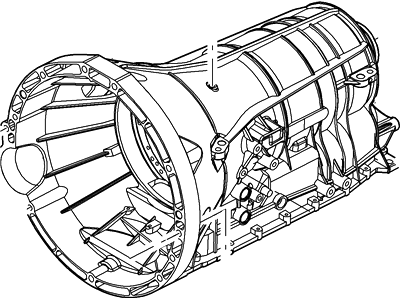 Ford BL3Z-7005-H Transmission Case Assembly