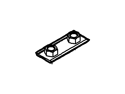 Ford -W707285-S441 Nut - Adjusting Screw