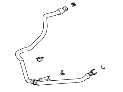 Ford BL3Z-18472-J Hose - Heater Water