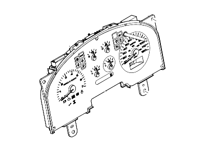 Ford 6L3Z-10849-CC Instrument Cluster
