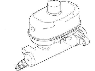 2005 Ford F53 Stripped Chassis Brake Master Cylinder - 5C3Z-2140-KB