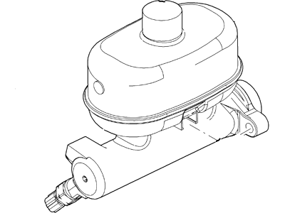 2015 Ford F53 Stripped Chassis Brake Master Cylinder - 5C3Z-2140-KB