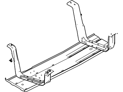 Ford F-250 Super Duty Fuel Tank Skid Plate - 4C3Z-9A147-AA