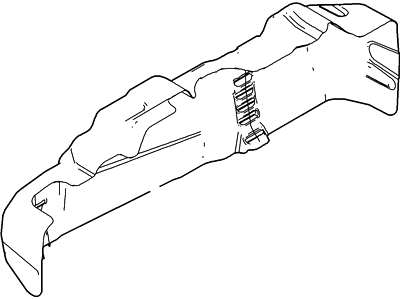 Ford 5C3Z-9A032-EA Heat Shield