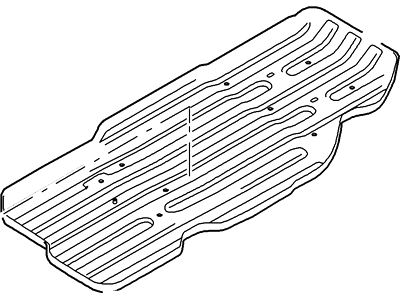 2006 Ford Expedition Fuel Tank Skid Plate - 5L1Z-9A147-AA