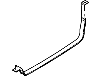 Ford Fusion Fuel Tank Strap - 6E5Z-9092-BA