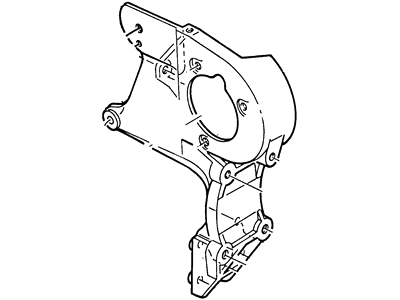 1994 Ford E-350/E-350 Super Duty Alternator Bracket - F4TZ-19E708-D