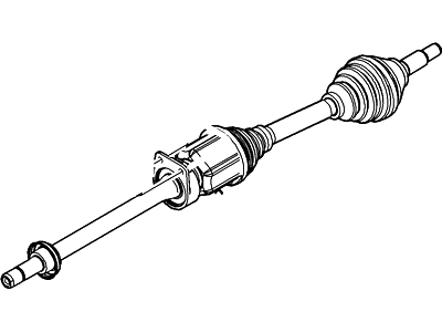 Ford Taurus Axle Shaft - DG1Z-3B436-F