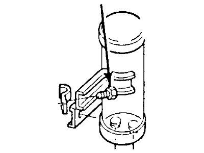 1989 Ford E-250 A/C Accumulator - E7TZ-19959-A