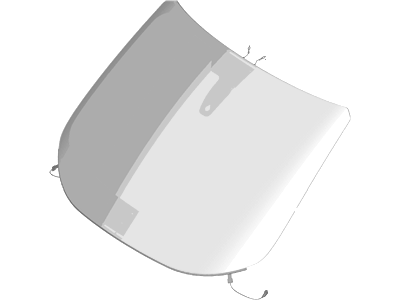 Ford DT1Z-5403100-AB Windshield Glass