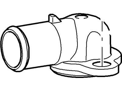 Lincoln Town Car Thermostat Housing - F6ZZ-8592-C