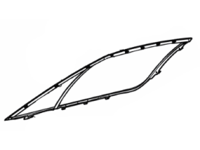 Ford 4G7Z-6321453-AB Weatherstrip Assembly - Door Window