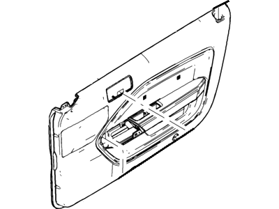 Ford 5R3Z-6323942-DC Panel Assembly - Door Trim