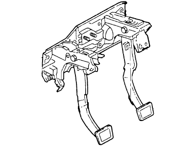 Mercury Tracer Brake Pedal - F7CZ-2455-AA
