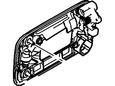 Lincoln Mark LT Door Handle - CL3Z-1626604-AA