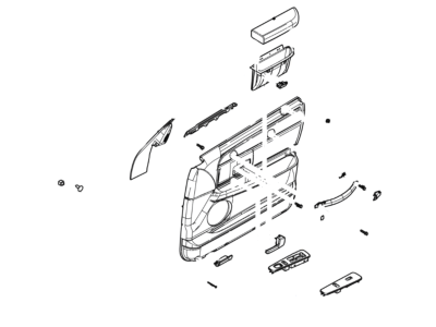 Ford 5W1Z-5423943-EAE Panel Assembly - Door Trim