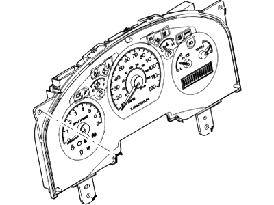 2006 Lincoln Mark LT Speedometer - 5L3Z-10849-LA